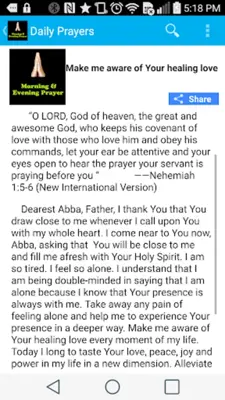 Morning & Evening Prayers android App screenshot 3